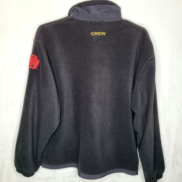 Vintage DareDevil Movie Crew Full Zip Fleece Sweater Size Large - Picture 6 of 7